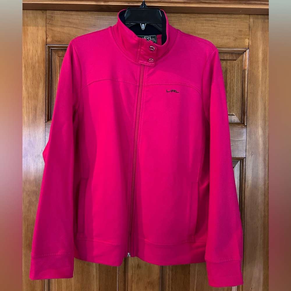 L-RL Lauren Active Women's Pink Jacket